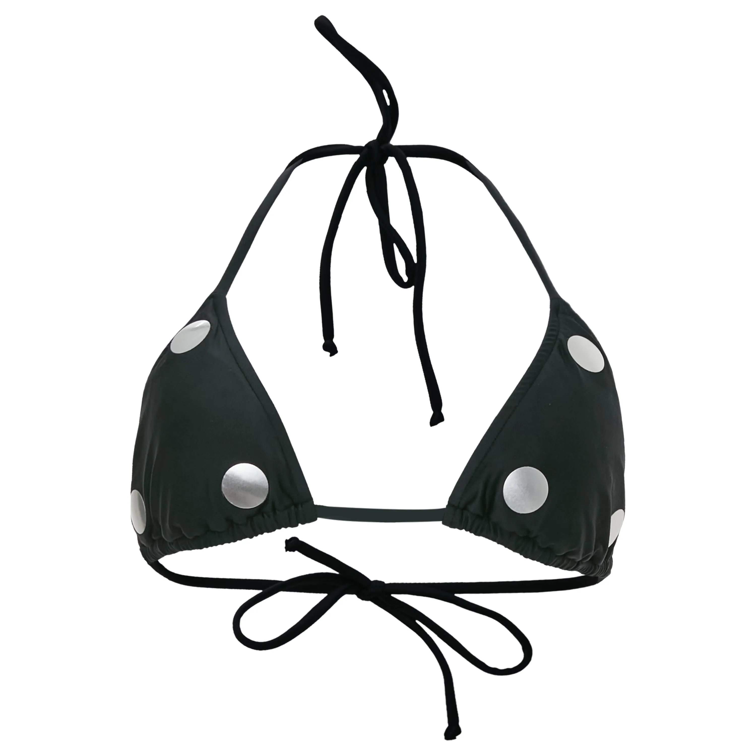 Fatima Bikini Top Black